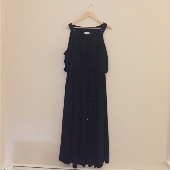 calvin klein plus size maxi dresses